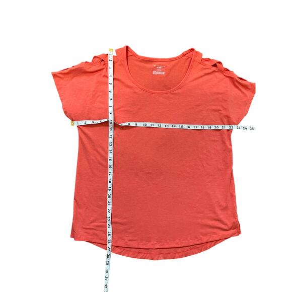 NWT Tek Gear ladies coral tone Dri Tek top - Picture 4 of 8